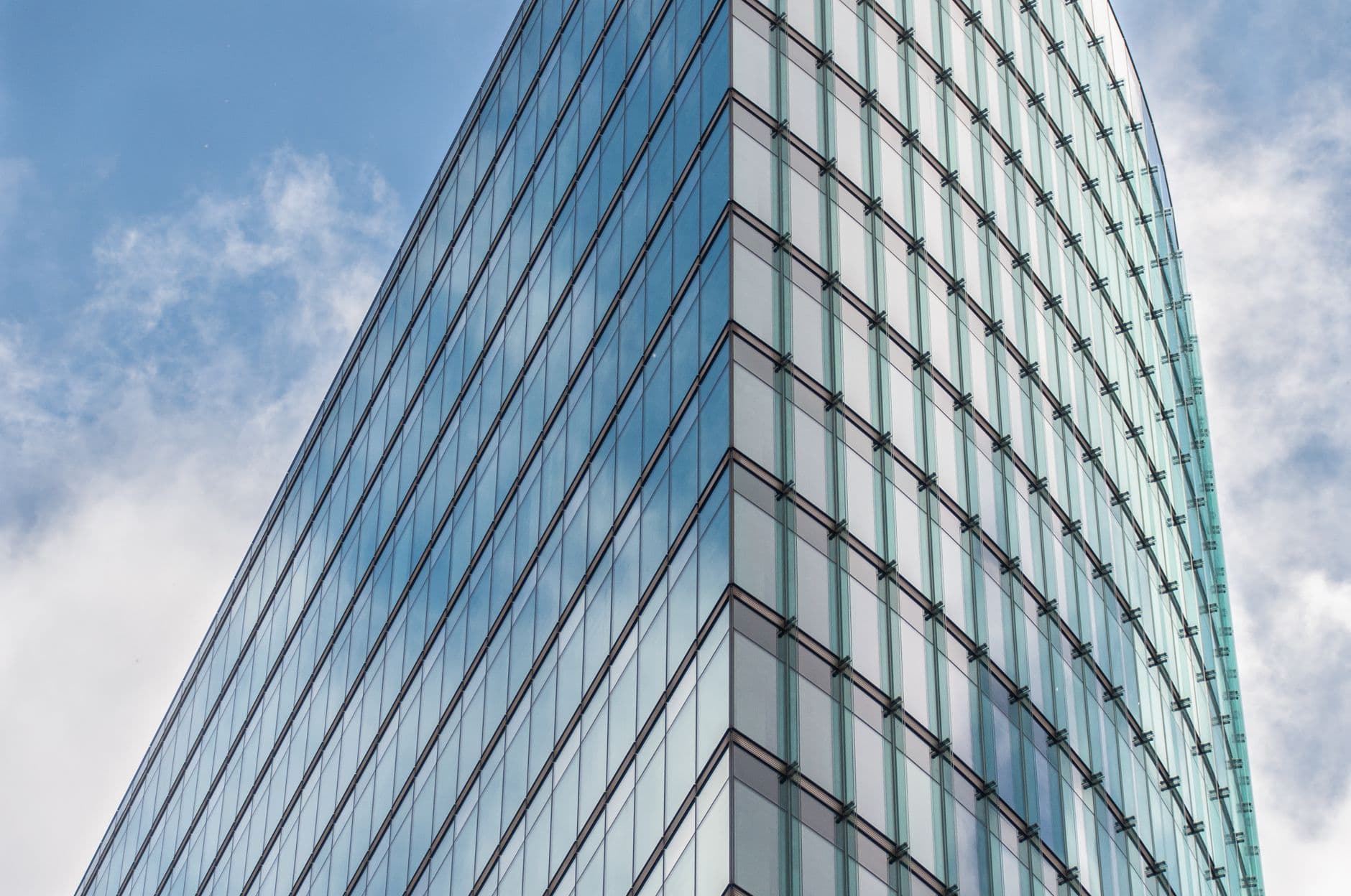 Immeuble moderne d'un quartier financier